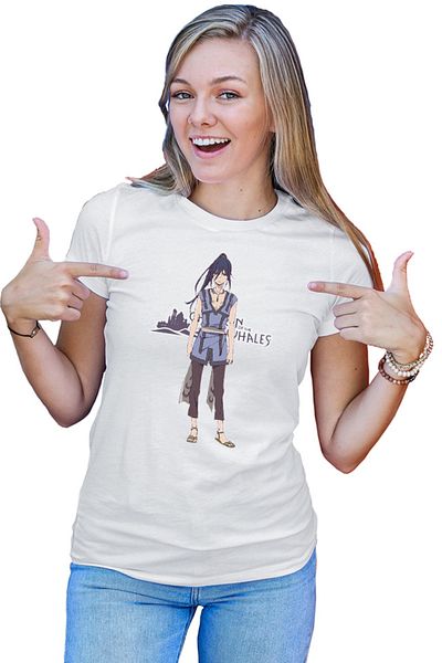 OEM Tricou dama Children of the Whales Ouni Marked Long Hair