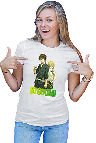OEM Tricou Lady Btooom! Sakamoto Ryouta Himiko Lovers Game Crafting Bombs