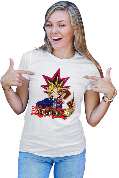 OEM Tricou dama Yu Gi Oh Yugi Mutou Animekage Mangas Duel