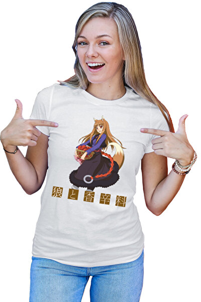 OEM Tricou dama Spice And Wolf Holo Apple Fantasy Otaku Cosplay