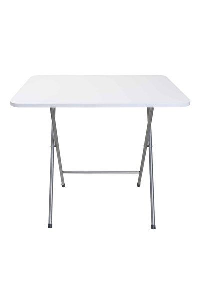 Floria Masă pliabilă cu blat din MDF, dimensiuni 60x80x70cm, albă / ZLN 6982