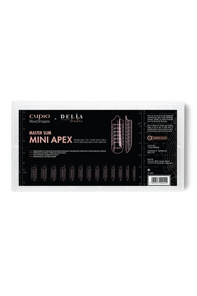 Cupio Επαναχρησιμοποιούμενες άκρες - Master Slim Mini Apex 260 τεμάχια.