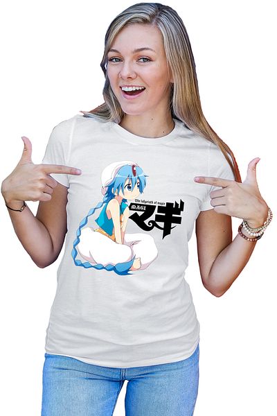 OEM Tricou dama Magi The Labyrinth of Magic Alladin Child Sit