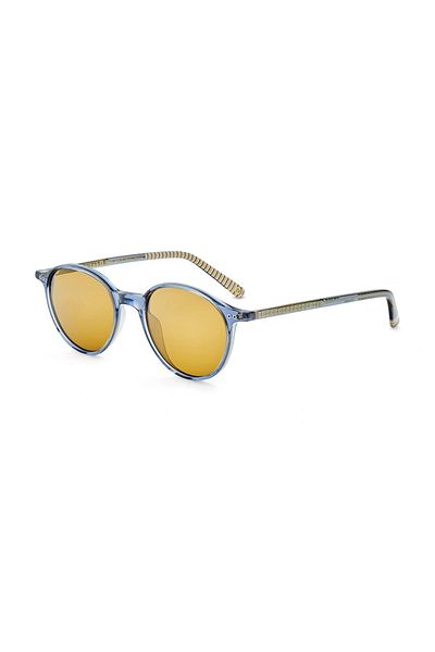 Etnia Barcelona 5 Pearl2 48S Bl Polarized Unisex Sunglasses