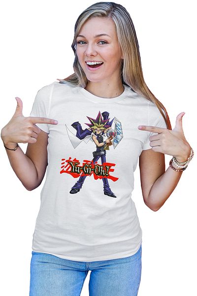 OEM Tricou dama Yu Gi Oh Yugi Mutou Anime Kage Meme Duel