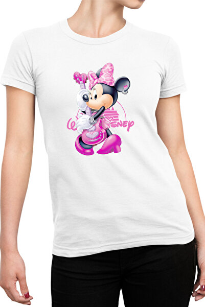 OEM Tricou dama Mickey Mouse Minnie Rock n roll Music Fun