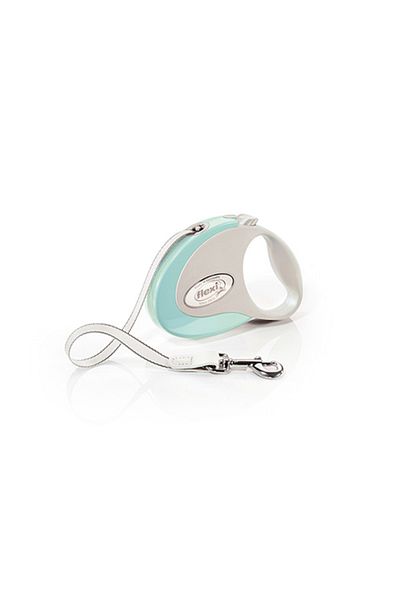 Flexi Style Stripe Automatic Dog Walking Collar Small Green 3 Mt