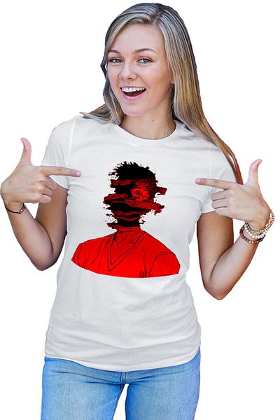 OEM Tricou dama Ajin Transformation Kei Self Horror Anime Otaku
