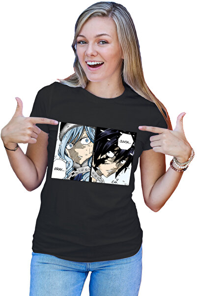 OEM Tricou dama Fairy Tail Otaku Manga Gray
