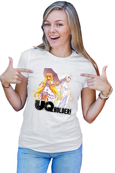 OEM UQ Holder Holder Negi McDowell Monster Animeeater Women's T-shirt