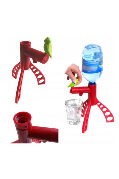 LDA Liquid dispenser for bottles – Holder with tap and modern design, ideal for juices and water
