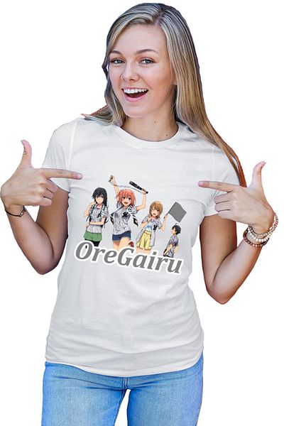 OEM Tricou dama OreGairu School Hamachi MusicTeam Mates