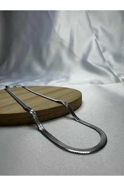 Mutenaura Stainless Steel Chain Necklace Unisex