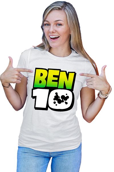 OEM Tricou dama Ben 10 Logo Cartoon American Animation Teen Comedy