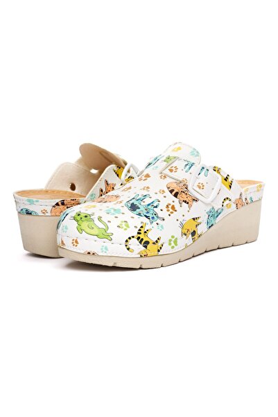 Tellus Women's medical clogs 27-19, Kittens