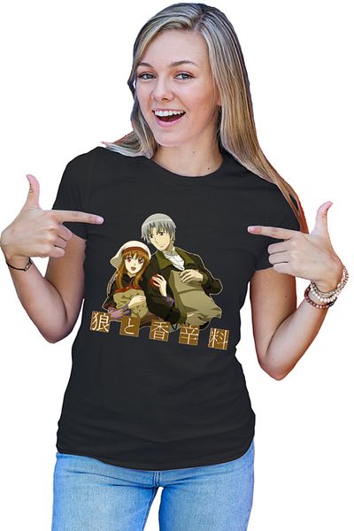 OEM Spice And Wolf Holo Women's T-shirt Myanimelist Manga