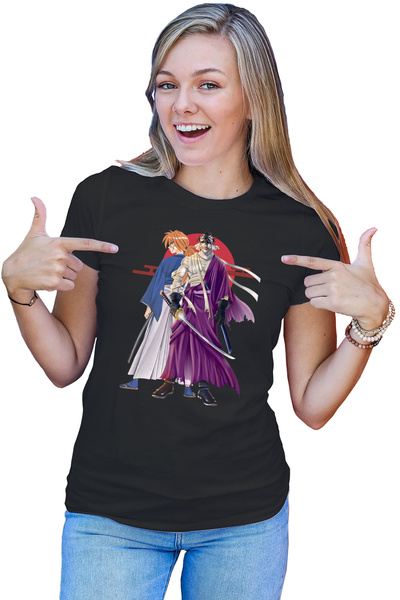 OEM Γυναικείο T-shirt Rurouni Kenshin Anime Top Antagonist