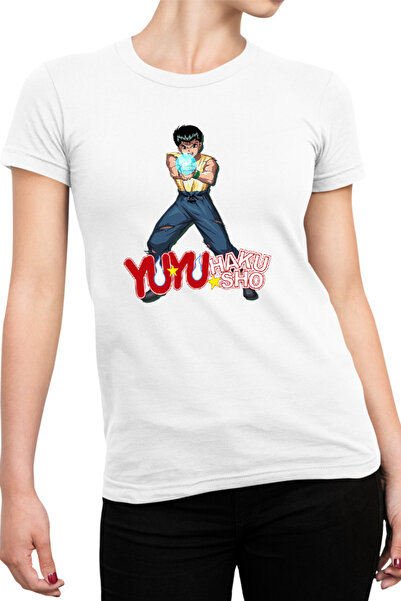 OEM Tricou dama Yu Yu Hakusho Yusuke Urameshi Super Power Paranormal Anime