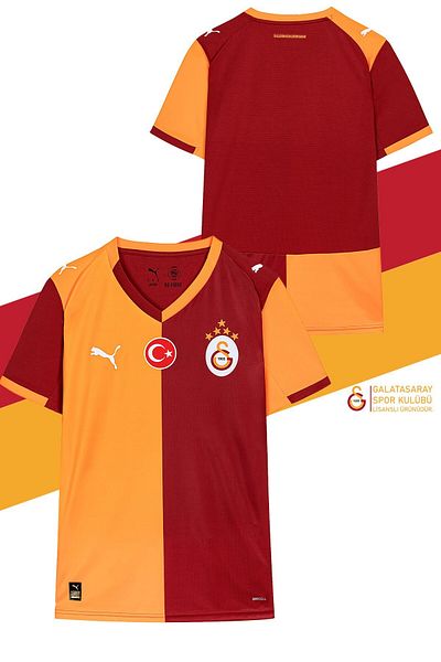 Galatasaray Original Licensed 2025/26 Piece New Season Jersey + Shawl Kaşkol Set Gift Set