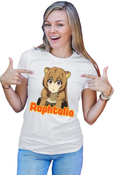 OEM Tricou dama Rising of the Shield Hero Raphtalia Furry Beautiful Medieval Anime