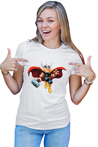 OEM Tricou dama Thor Fly Hammer Arrogant Midgard God Walt Disney