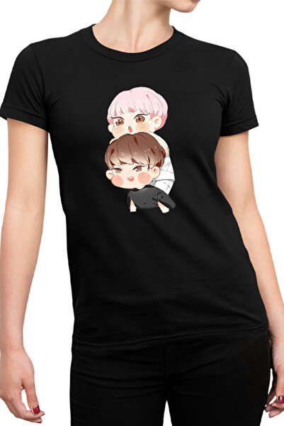 OEM Tricou dama Seventeen K-pop Chibi Army The8 DK Kim Mingyu