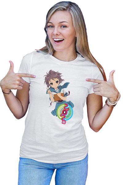 OEM Tricou dama Haruhi Suzumiya Yuki SOS Manga Comedy Marvel