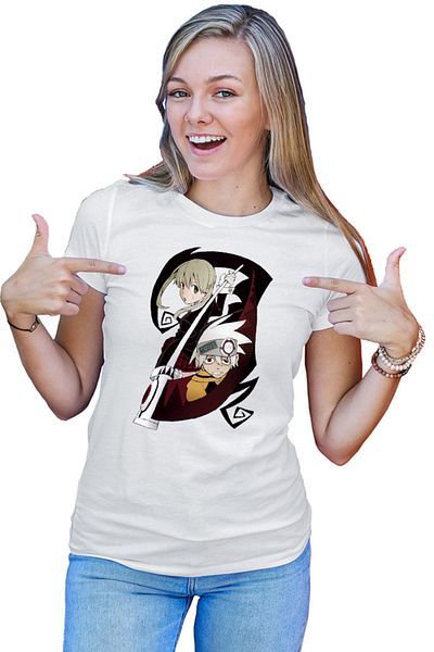 OEM Tricou dama Soul Eater Soul Maka Scythe Anime Manga