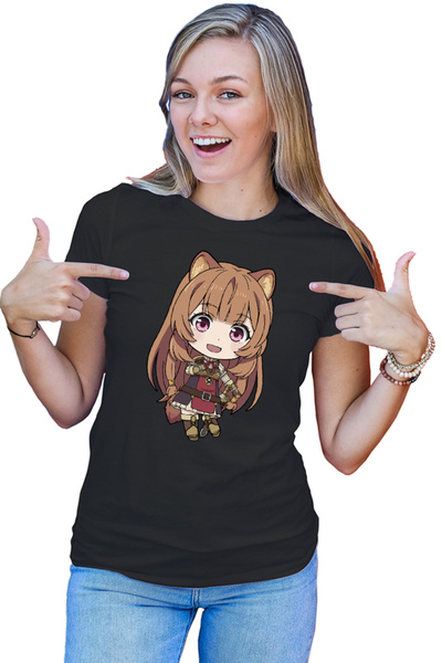 OEM Tricou dama Rising of the Shield Hero Raphtalia Furry Best Waifu Animeuri