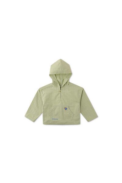 Gingersnaps Boys' Long Sleeve Baby Shirt with Checkered Hat