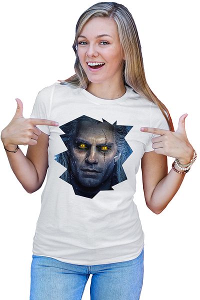 OEM Tricou dama The Witcher Vengerberg Ps4 Battle Arena Geforce