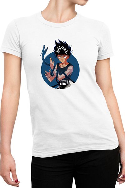 OEM Tricou dama Yu Yu Hakusho Hiei Third Eye Last Ability Dragon