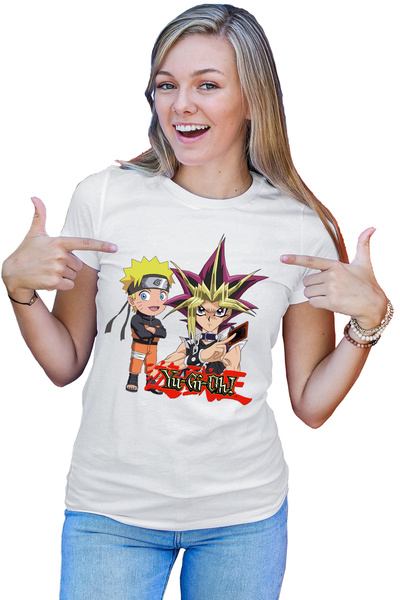 OEM Tricou dama Yu Gi Oh Mutou Naruto Shippuden Boruto Kage