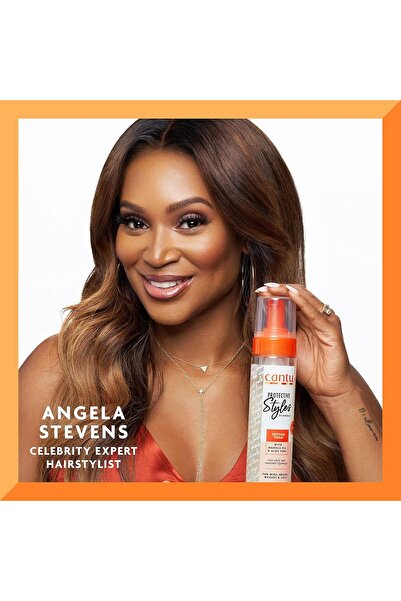 Cantu Protective Styles Set & Refresh Foam with Apple Cider Vinegar and Aloe, 8 oz.
