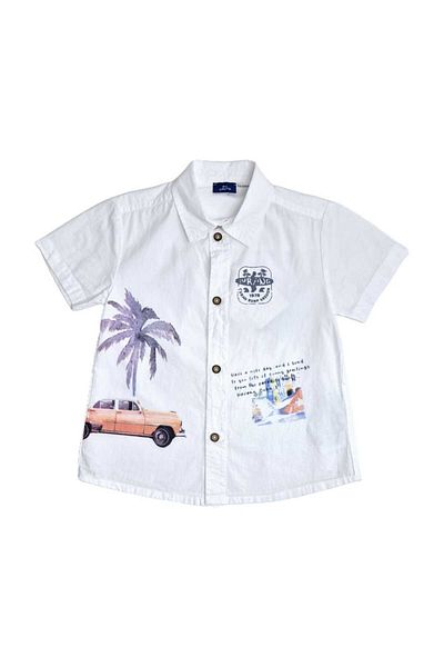 Chicco Short Sleeve Shirt COTTON