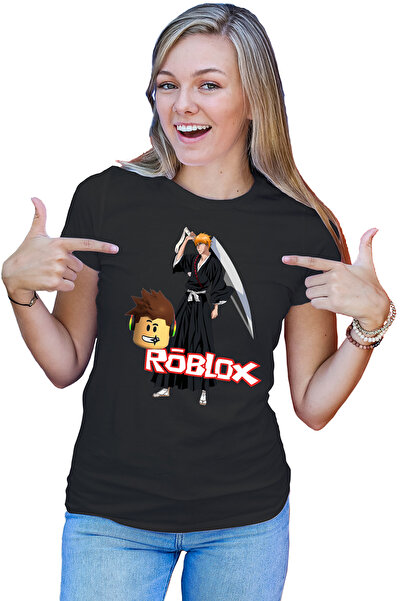 OEM Tricou dama Bleach Ichigo Roblox Samurai Studio Home