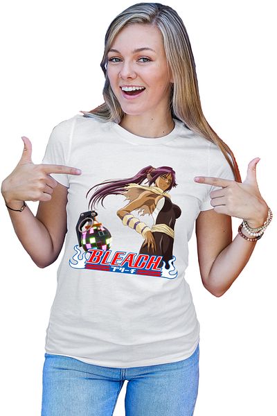 OEM Tricou dama Bleach Yoruichi Shihouin Fortnite Magenta Bomb