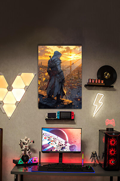 PESHLİSTORE Ezio Auditore – Assassin's Creed HD Metal Poster