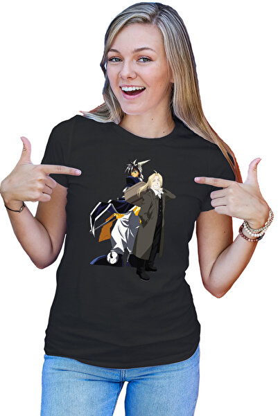 OEM Tricou dama Hoshin Engi Taikoubou Edward Full Metal Alchemist Magic God A...