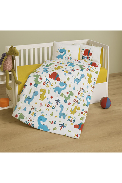realdecor Lenjerie de pat pentru copii-Dinoland by Clasy