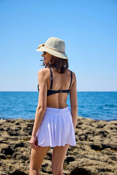 Starinci Mayo Σορτς Φούστα Pareo White Pool&Sea WHITE
