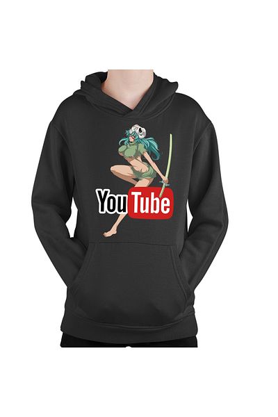 OEM Children's sweatshirt Bleach Nel tu Rukia Youtube Creator Fan Art