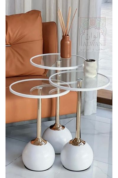 Alwan antiques and frames 3-piece serving table set