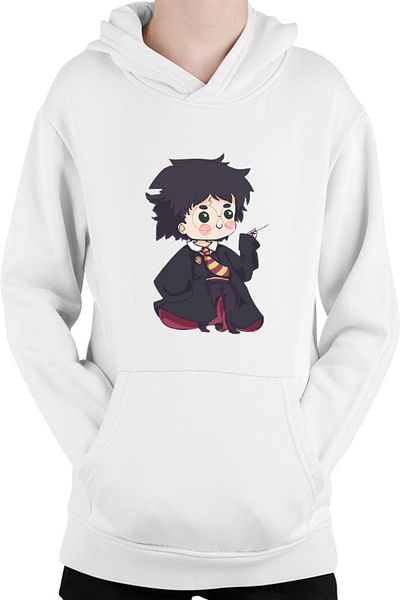 OEM Harry Potter Magic Chibi Small Cute Wizard Academy Kids Hoodie