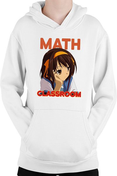 OEM Children's sweatshirt Haruhi Suzumiya Math Classroom Anime Comedy Highschool
