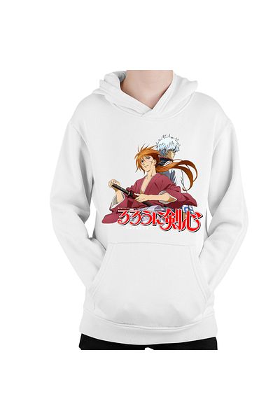 OEM Hanorac copii Rurouni Kenshin Gintoki Kenshin Back