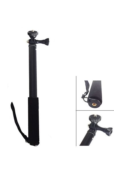 Generic Stick selfie monopied GP310 28-90cm cu adaptor GoPro
