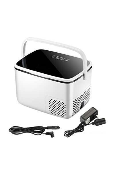 Tradeo ثلاجة سيارة محمولة سعة 18 لترًا، جهد مزدوج 12 فولت/24 فولت، قدرة تجميد -20 درجة مئوية، تبريد مزدوج المنطقة