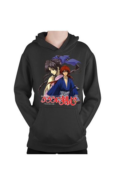 OEM Hanorac copii Rurouni Kenshin Kaori Couple Anime Monster