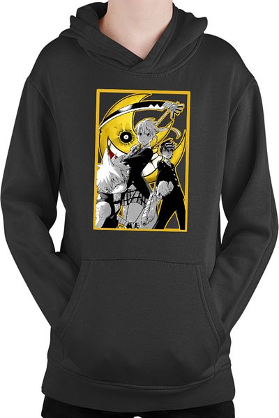 OEM Hanorac copii Soul Eater Group Death The Kid Black Star Soul Maka